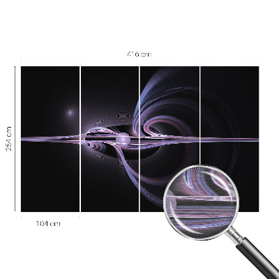 Fotobehang naadloos Kosmische abstractie