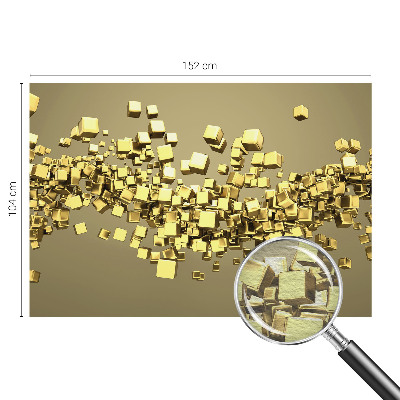 Fotobehang voor slaapkamer Creatieve kubussen