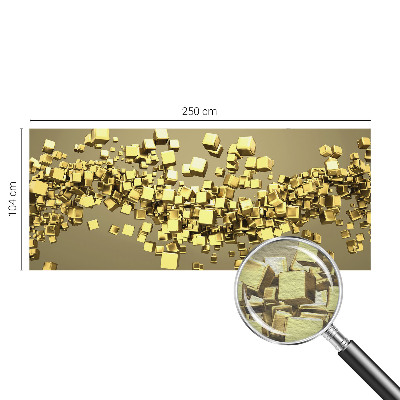 Fotobehang voor slaapkamer Creatieve kubussen