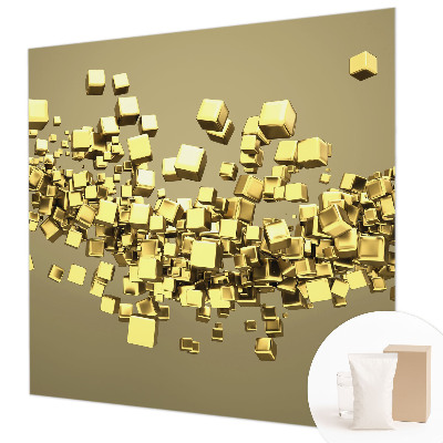 Fotobehang voor slaapkamer Creatieve kubussen