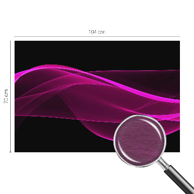 Fotobehang woonkamer Roze linten