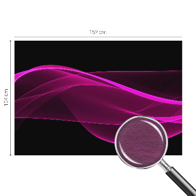Fotobehang woonkamer Roze linten