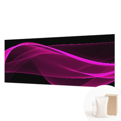 Fotobehang woonkamer Roze linten