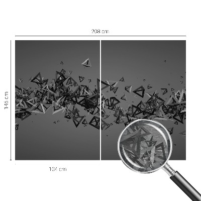 Fotobehang voor de slaapkamer Geometrische abstracties
