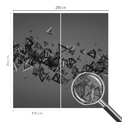 Fotobehang voor de slaapkamer Geometrische abstracties
