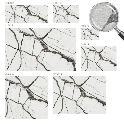 Modern fotobehang Marmer barsten