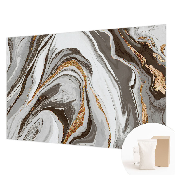 Modern fotobehang voor de woonkamer Marmeren wervelingen
