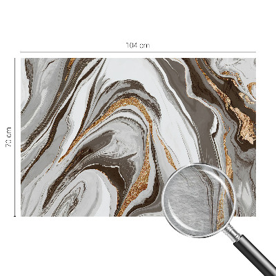 Modern fotobehang voor de woonkamer Marmeren wervelingen