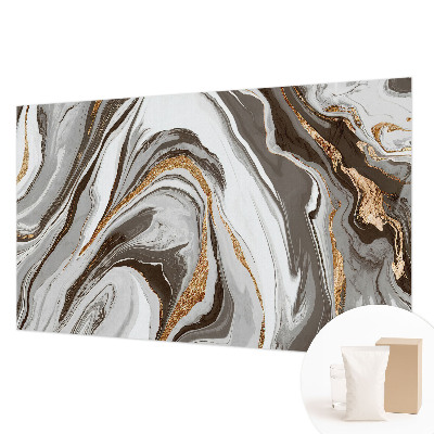 Modern fotobehang voor de woonkamer Marmeren wervelingen