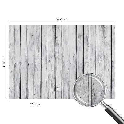 Kwalitatief fotobehang met print van houten planken