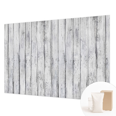 Kwalitatief fotobehang met print van houten planken