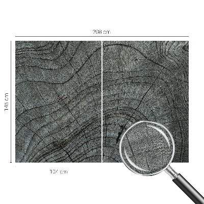 Uniek fotobehang Korrelpatroon