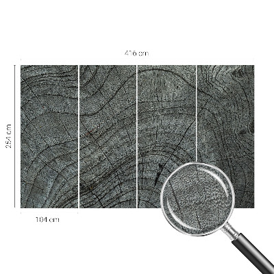 Uniek fotobehang Korrelpatroon