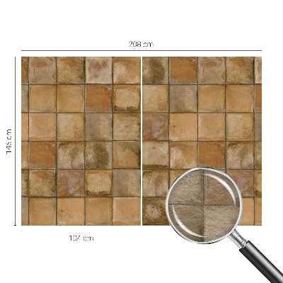 Vlies fotobehang Rustiek mozaïek