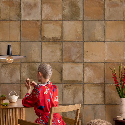 Vlies fotobehang Rustiek mozaïek