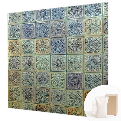 Vliesbehang fotobehang Geometrische tegels