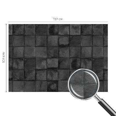 Fotobehang vliesbehang met grijze tegelprint