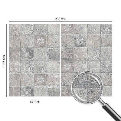 Vliesbehang fotobehang woonkamer Subtiele patronen