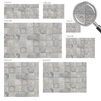 Vliesbehang fotobehang woonkamer Subtiele patronen