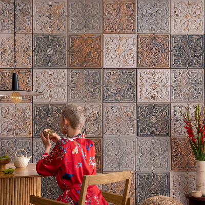 Fotobehang vlies Siertegels