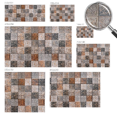 Fotobehang vlies Siertegels