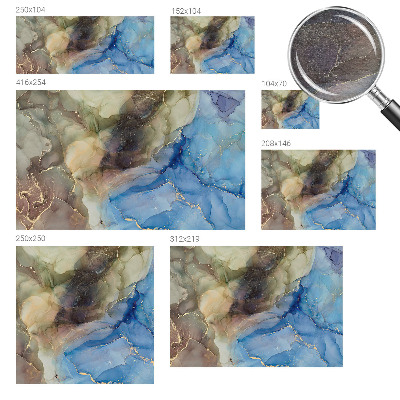 Muur behang Kleurrijk abstract