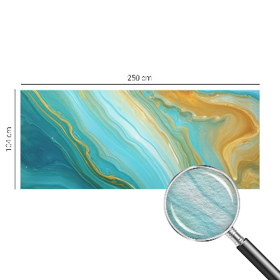 Foto behang op maat Abstracte golven