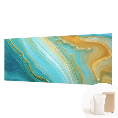 Foto behang op maat Abstracte golven