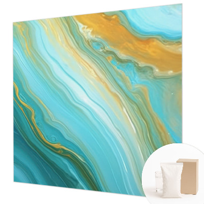 Foto behang op maat Abstracte golven