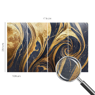 Fotobehang woonkamer Marmerpatronen