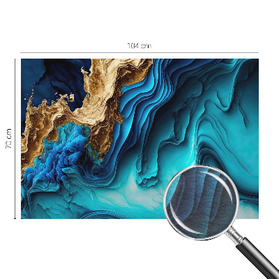 Fotobehang voor slaapkamer Energiegolven