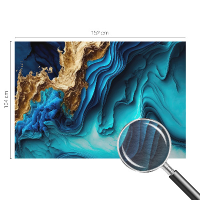 Fotobehang voor slaapkamer Energiegolven