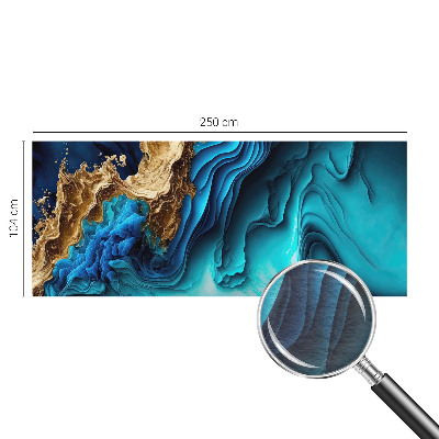 Fotobehang voor slaapkamer Energiegolven