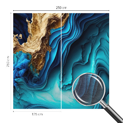 Fotobehang voor slaapkamer Energiegolven