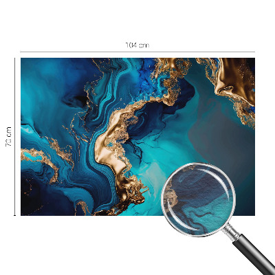 Fotobehang slaapkamer Kleurrijke abstractie