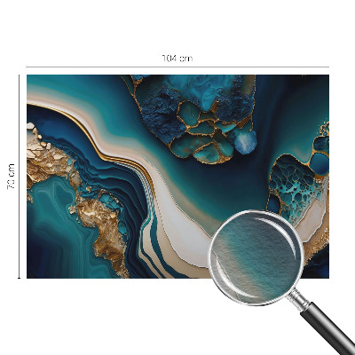 Fotobehang voor de slaapkamer Kleurrijke abstractie