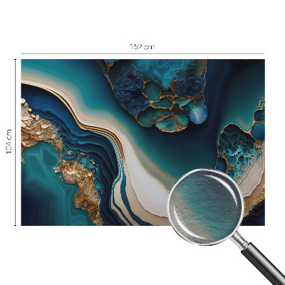 Fotobehang voor de slaapkamer Kleurrijke abstractie