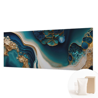 Fotobehang voor de slaapkamer Kleurrijke abstractie
