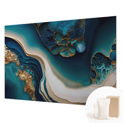 Fotobehang voor de slaapkamer Kleurrijke abstractie