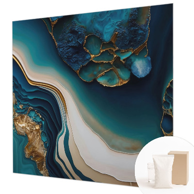 Fotobehang voor de slaapkamer Kleurrijke abstractie