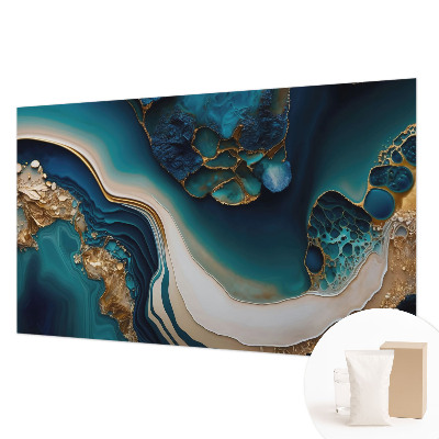 Fotobehang voor de slaapkamer Kleurrijke abstractie