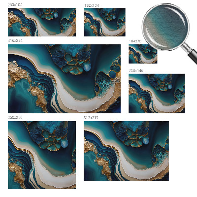 Fotobehang voor de slaapkamer Kleurrijke abstractie