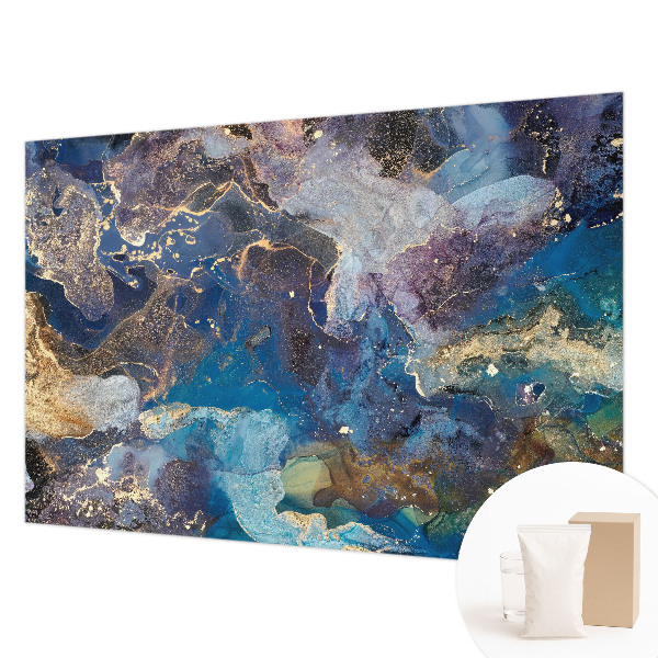 Modern fotobehang voor de woonkamer Kosmisch mozaïek