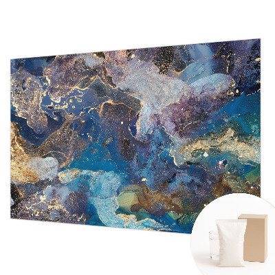 Modern fotobehang voor de woonkamer Kosmisch mozaïek