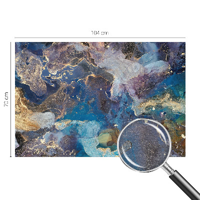 Modern fotobehang voor de woonkamer Kosmisch mozaïek