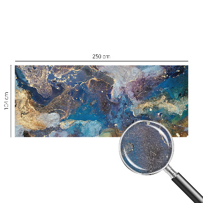 Modern fotobehang voor de woonkamer Kosmisch mozaïek