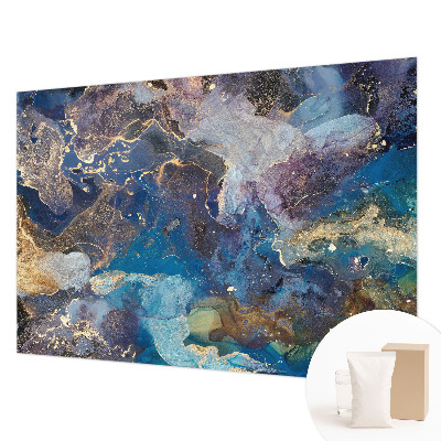Modern fotobehang voor de woonkamer Kosmisch mozaïek