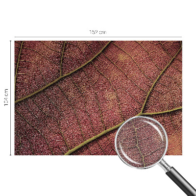 Luxe fotobehang met een bladachtige textuur