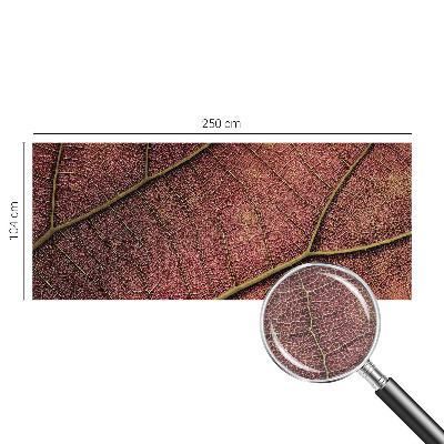 Luxe fotobehang met een bladachtige textuur