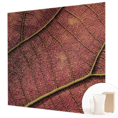 Luxe fotobehang met een bladachtige textuur